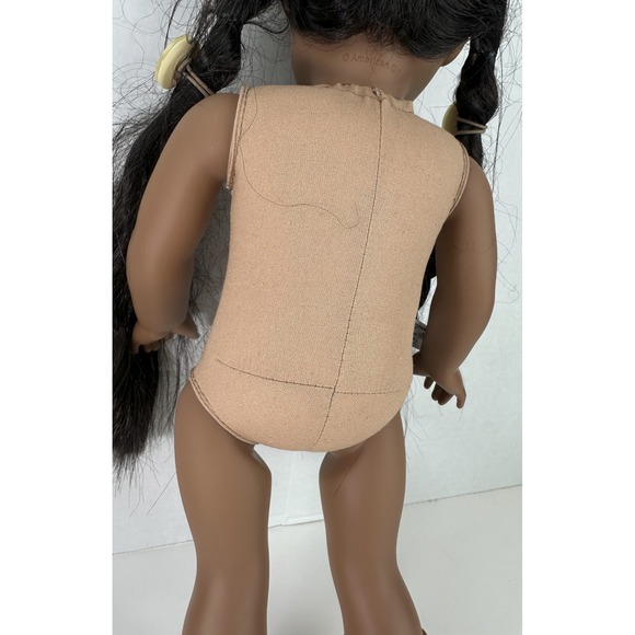 American Girl Kaya Doll Brown Eyes Brown Straight Hair 18" Medium Native 2017 - Picture 10 of 13